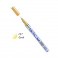 MARVY #120 DECOCOLOR 0.8mm 漆油筆 特幼 (金色)