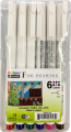 MARVY #4600-6B 0.5 6C DRAWING TECHNICAL PEN SET