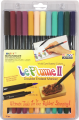 MARVY 1122-12C 12色PRIMARY LE PLUMME II 兩頭彩繪筆