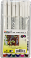 MARVY #4600-6A 0.3 6C DRAWING TECHNICAL PEN SET