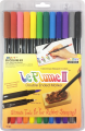 MARVY 1122-12A 12色PRIMARY LE PLUMME II 兩頭彩繪筆